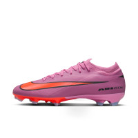 Nike Zoom Mercurial Vapor 16 Pro Gras Football Boots (FG) Pink Bright Red Light Blue