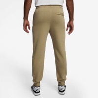 Nike Sportswear Club Fleece Joggingbroek Beige Wit