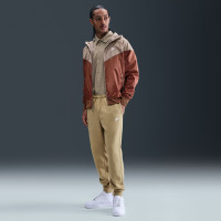 Nike Sportswear Club Fleece Joggingbroek Beige Wit