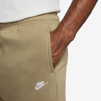 Nike Sportswear Club Fleece Joggingbroek Beige Wit