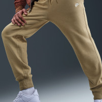 Nike Sportswear Club Fleece Joggingbroek Beige Wit