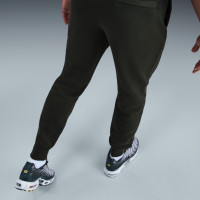 Nike Sportswear Club Fleece Joggingbroek Donkergroen Wit