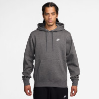 Nike Sportswear Club Fleece Joggingpak Hooded Grijs Zilver Wit