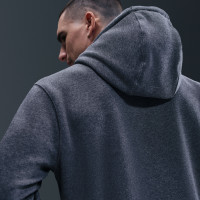 Nike Sportswear Club Fleece Joggingpak Hooded Grijs Zilver Wit