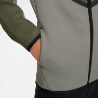 Nike Sportswear Tech Fleece Vest Kids Olive Green Green Grey Black