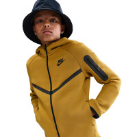 Nike Sportswear Tech Fleece Tracksuit Full-Zip Kids Dark Yellow Black