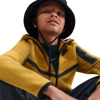 Nike Sportswear Tech Fleece Tracksuit Full-Zip Kids Dark Yellow Black