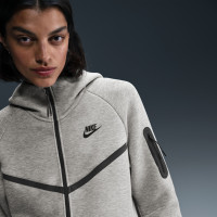Nike Sportswear Tech Fleece Vest Dames Donkergrijs Zwart