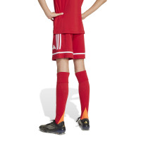 adidas Squadra 25 Voetbalbroekje Kids Rood Wit Rood