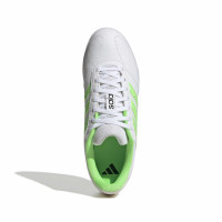 adidas Super Sala III Indoor Football Boots (IN) White Light Green Black