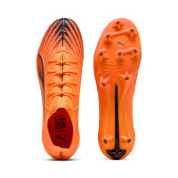 PUMA Ultra 6 Ultimate Gras Football Boots (FG) Orange Black Silver