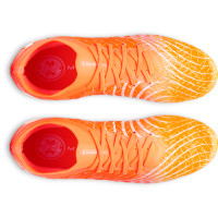 Under Armour Magnetico Pro 5 Gras Voetbalschoenen (FG) Oranje Wit