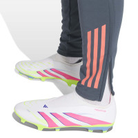 adidas Bayern München Track Trainingspak 1/4-Zip Hooded 2025-2026 Oranje Donkergrijs