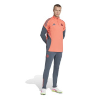 adidas Bayern München Trainingsbroek 2025-2026 Donkergrijs Oranje