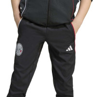 adidas Ajax Presentatie Trainingsbroek 2025-2026 Kids Zwart Wit Rood
