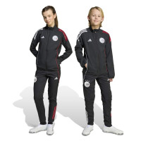 adidas Ajax Presentatie Trainingsbroek 2025-2026 Kids Zwart Wit Rood
