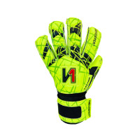 Onekeeper Vector Evolution Goalkeeper Gloves Kids Fluor Yellow Black Red