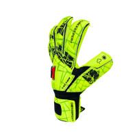 Onekeeper Vector Evolution Goalkeeper Gloves Kids Fluor Yellow Black Red