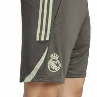 adidas Real Madrid Training Short 2025-2026 Grey Light Green