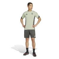 adidas Real Madrid Training Short 2025-2026 Grey Light Green