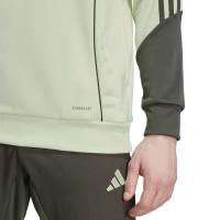 adidas Real Madrid Track Hoodie 2025-2026 Lichtgroen Grijs