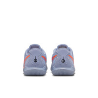 Nike Tiempo Legend 10 Academy Zaalvoetbalschoenen (IN) Kids Lichtblauw Felrood Zwart