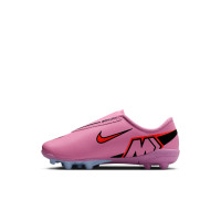 Nike Mercurial Vapor 16 Club Gras / Kunstgras Voetbalschoenen (MG) Peuters Roze Felrood Lichtblauw