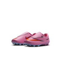 Nike Mercurial Vapor 16 Club Gras / Kunstgras Voetbalschoenen (MG) Peuters Roze Felrood Lichtblauw