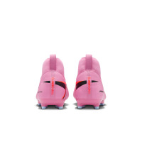 Nike Zoom Mercurial Superfly 10 Academy Gras / Kunstgras Voetbalschoenen (MG) Kids Roze Felrood Lichtblauw