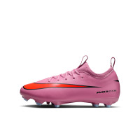 Nike Zoom Mercurial Vapor 16 Academy Grass/Artificial Grass Football Boots (MG) Kids Pink Bright Red Light Blue
