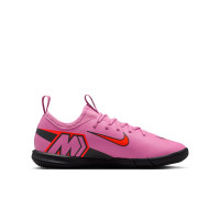 Nike Zoom Mercurial Vapor 16 Academy Indoor Football Boots (IN) Kids Pink Bright Red Light Blue