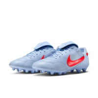 Nike Premier III Gras Football Boots (FG) Light Blue Bright Red