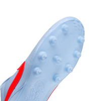 Nike Premier III Gras Football Boots (FG) Light Blue Bright Red