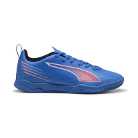 PUMA Ultra 6 Play Zaalvoetbalschoenen (IN) Kids Blauw Wit Felrood