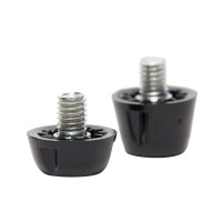 Amo TPU Noppen 7x9MM 12 Stuks Zwart