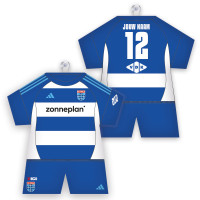 PEC Zwolle Maxidress Thuisshirt 2025-2026 Gepersonaliseerd