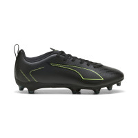 PUMA Ultra 6 Play Gras / Kunstgras Voetbalschoenen (MG) Kids Zwart Donkergroen Lichtgroen
