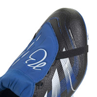 adidas Predator Bellingham League FT Grass/Artificial Grass Football Boots (MG) Black White Blue