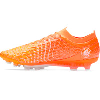 Under Armour Magnetico Elite 5 Gras Voetbalschoenen (FG) Oranje Wit