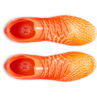 Under Armour Magnetico Elite 5 Gras Voetbalschoenen (FG) Oranje Wit