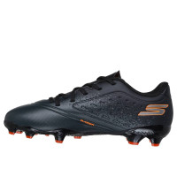 Skechers Razor 1.5 Gras Football Boots (FG) Kids Black Orange