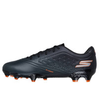 Skechers Razor 1.5 Academy Gras Football Boots (FG) Black Orange