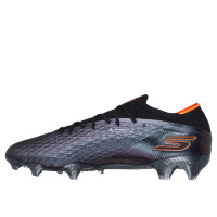 Skechers SKX_2 Elite Gras Voetbalschoenen (FG) Zwart Oranje