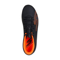 Skechers SKX_2 Academy Gras Voetbalschoenen (FG) Zwart Oranje