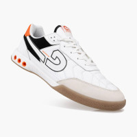Cruyff Recopa 14 Indoor Football Boots (IN) White Black Orange