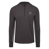 Cruyff Ametrine Tracksuit 1/4-Zip Dark Grey