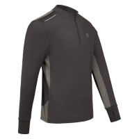 Cruyff Ametrine Tracksuit 1/4-Zip Dark Grey