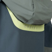 Cruyff Elite 2.0 Hooded Trainingsjack Kids Groen Blauw