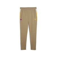 PUMA AC Milan Training pants 2025-2026 Light Brown Yellow Beige