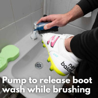 Gloveglu Clean Kick Pump Brush Schoenborstel